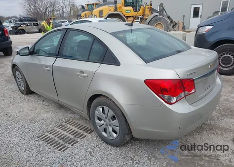 2013 Chevrolet Cruze Ls Manual из США, поврежденный, VIN 1G1PB5SH2D7148794